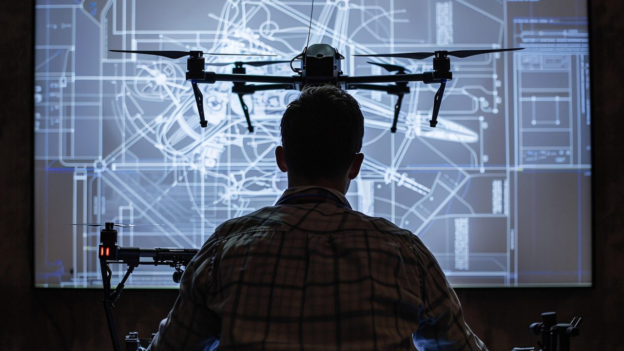 AI-assisted drone patrolling
